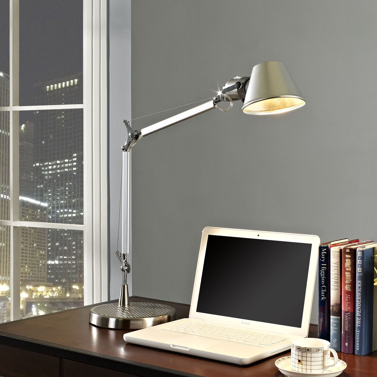 Aspin Table Lamp Silver