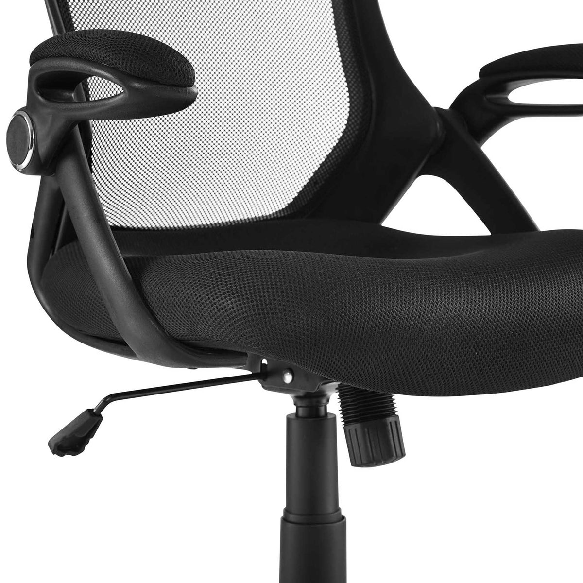 Abram Mesh Office Chair Black