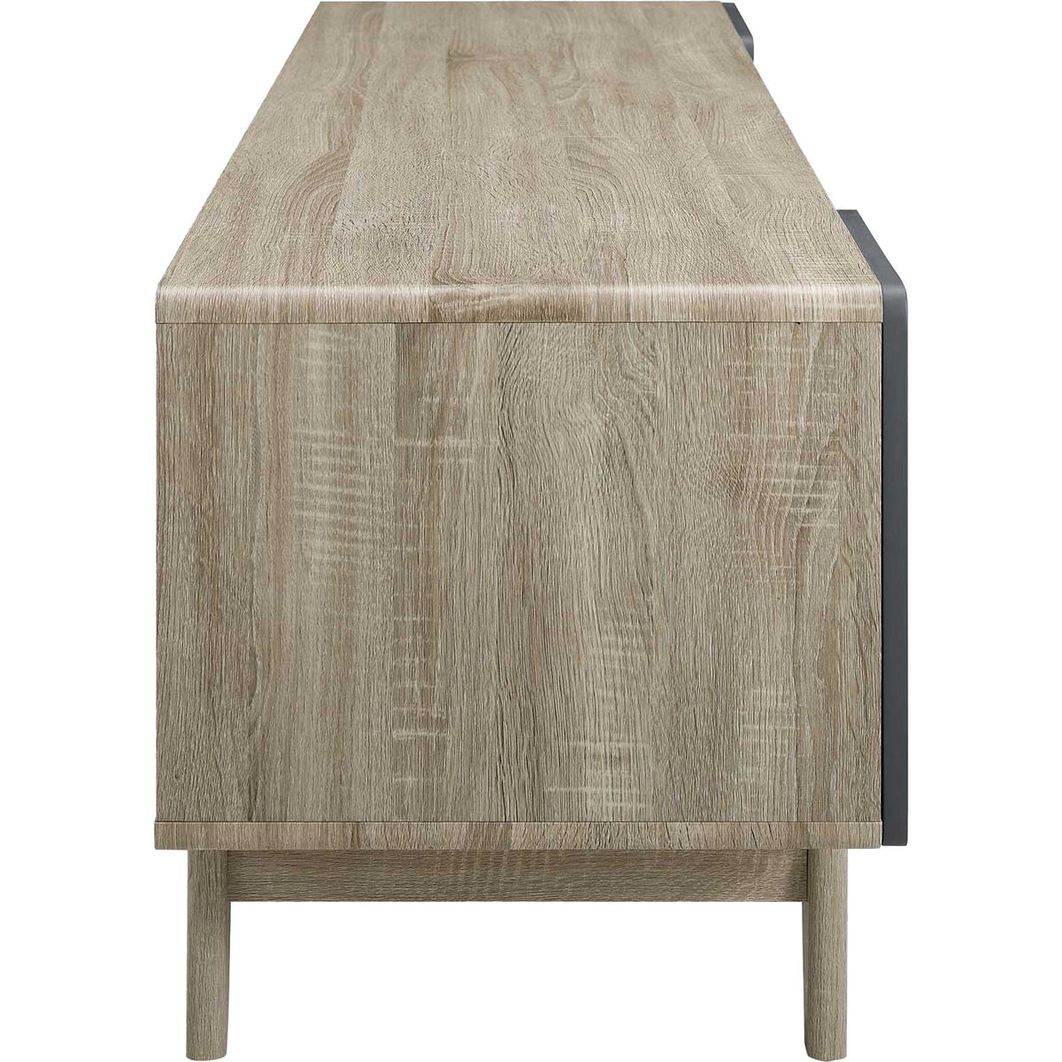 Titus Wood TV Stand Natural Gray