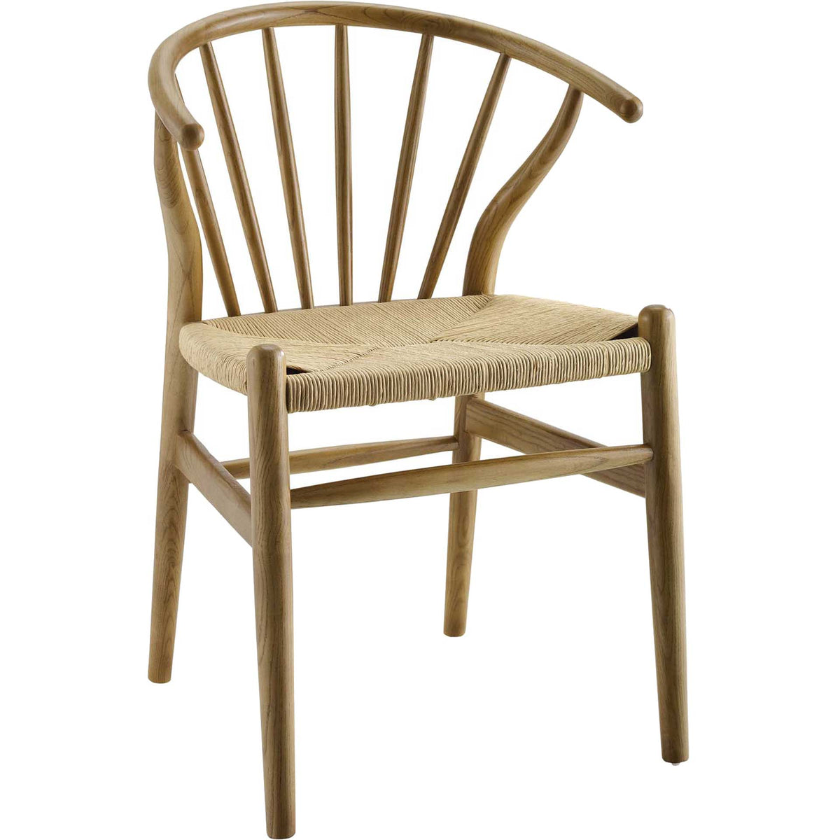Foster Spindle Wood Side Chair Natural