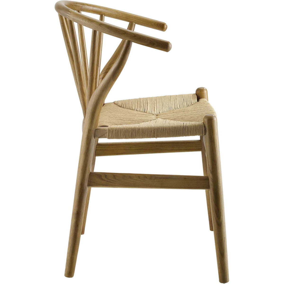 Foster Spindle Wood Side Chair Natural