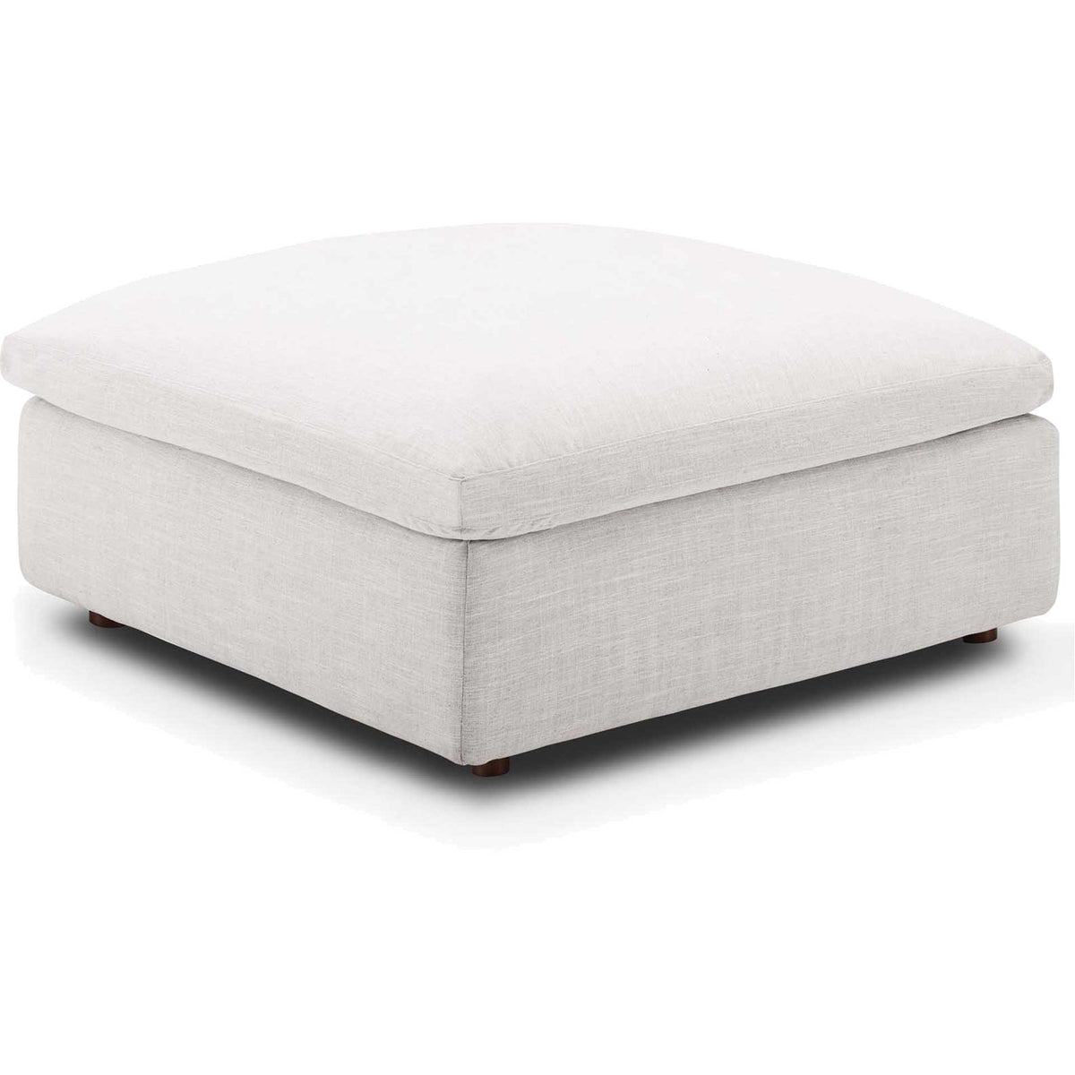 Carmen 6 Piece Modular Sofa with Ottomans Beige