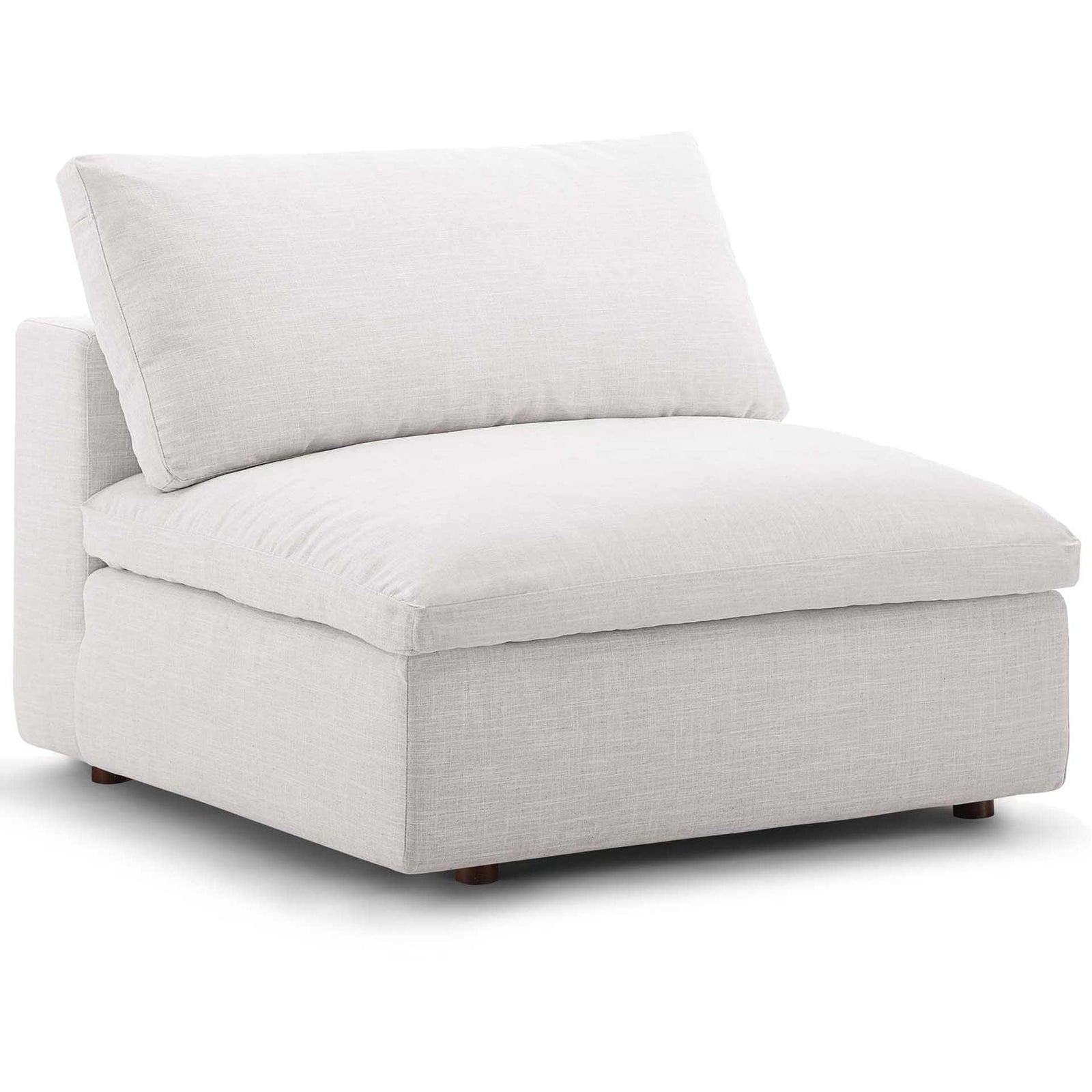 Carmen 6 Piece Modular Sofa with Ottomans Beige