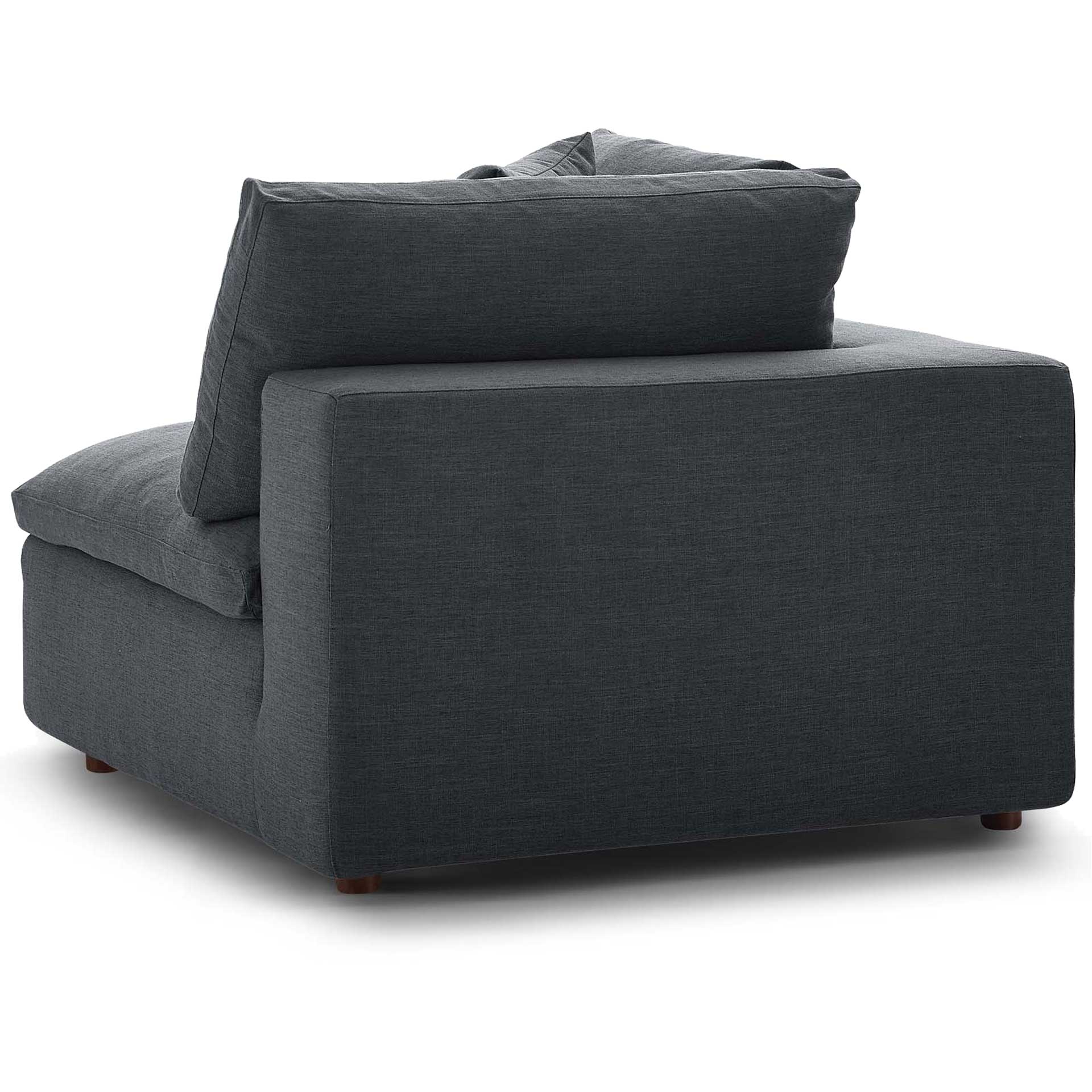 Carmen U-Shaped Sectional Sofa Gray
