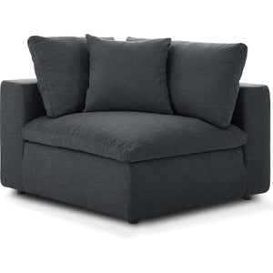 Carmen U-Shaped Sectional Sofa Gray