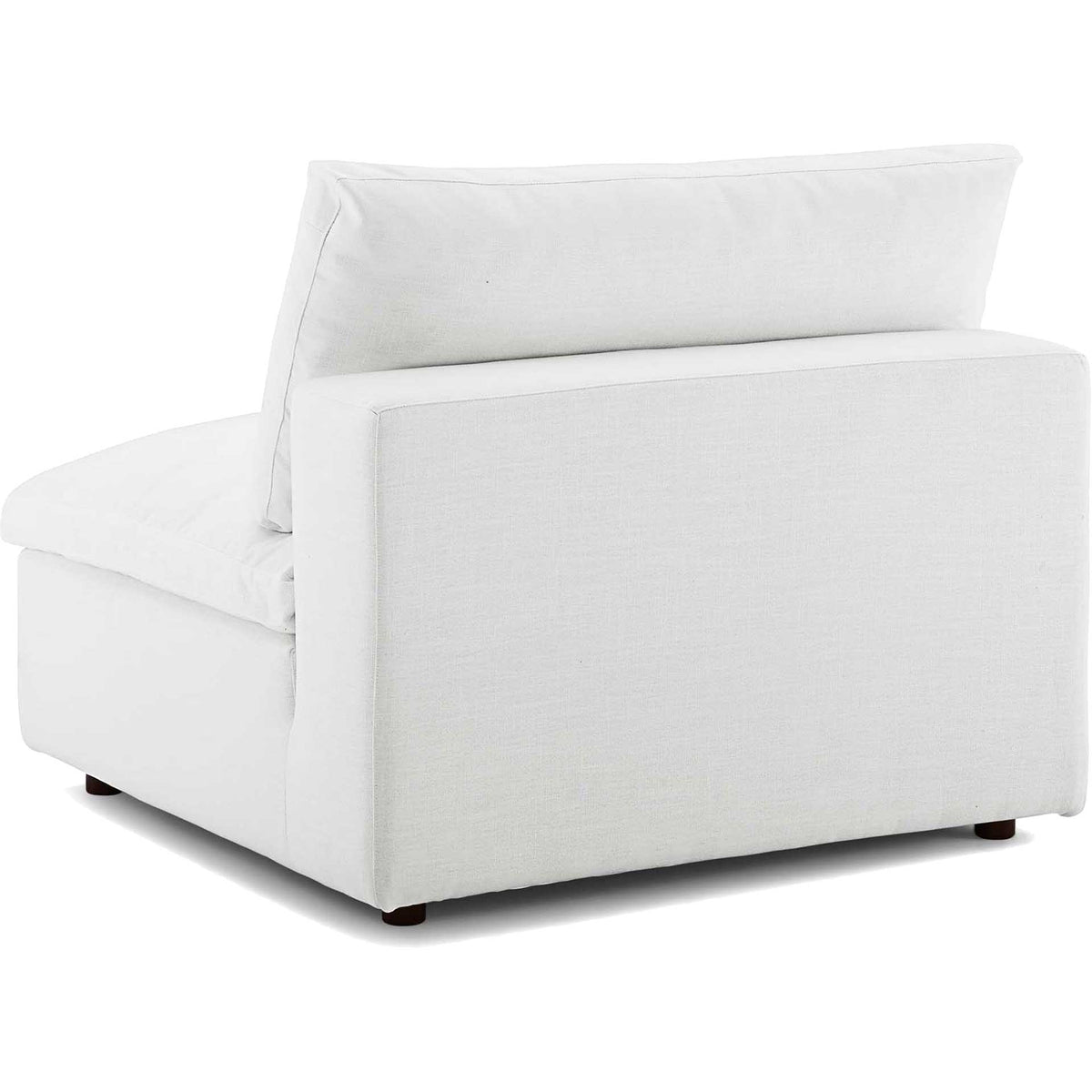 Carmen 7 Piece Modular Sofa with Ottoman White