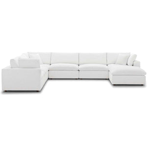 Carmen Complete Sectional Sofa White