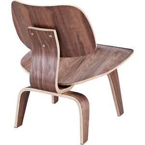 Faith Lounge Chair Walnut
