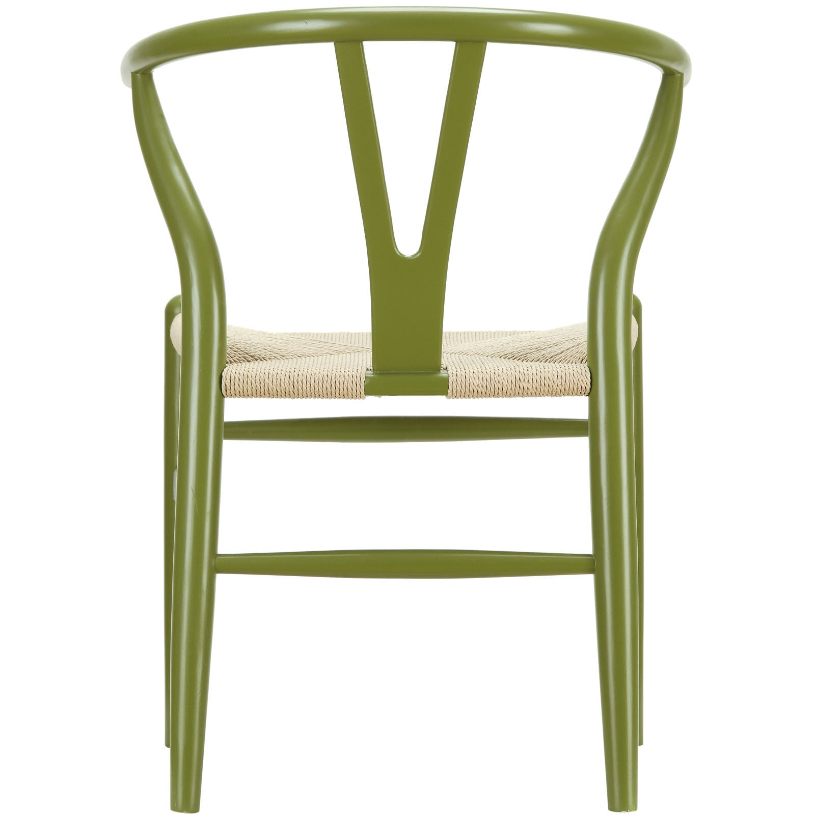 Amelot Wood Armchair Green