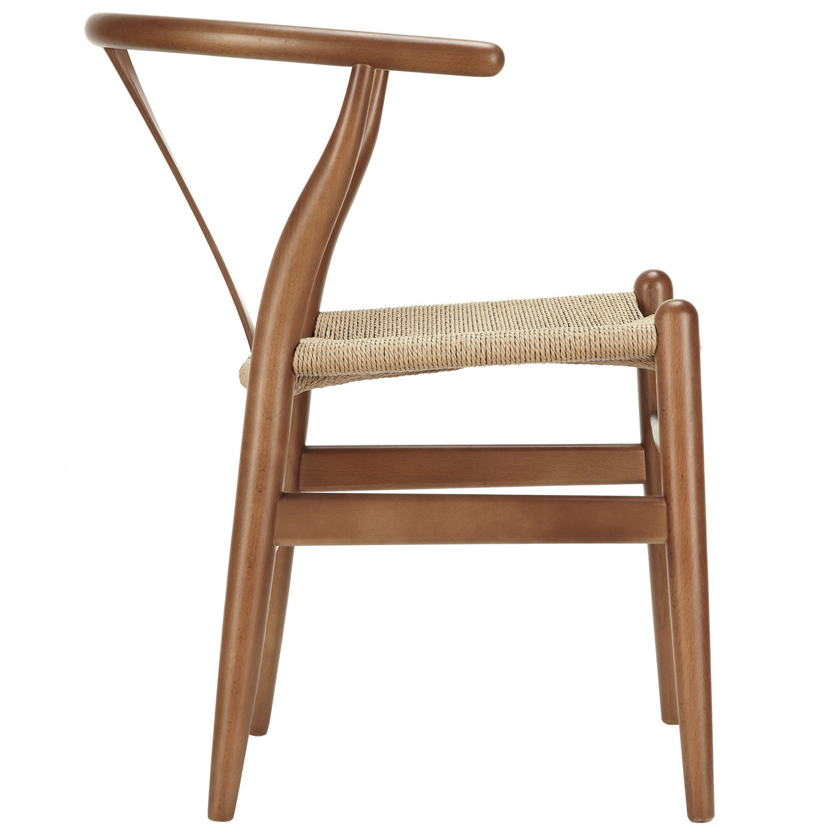 Amelot Wood Armchair Walnut