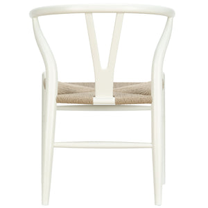 Amelot Wood Armchair White