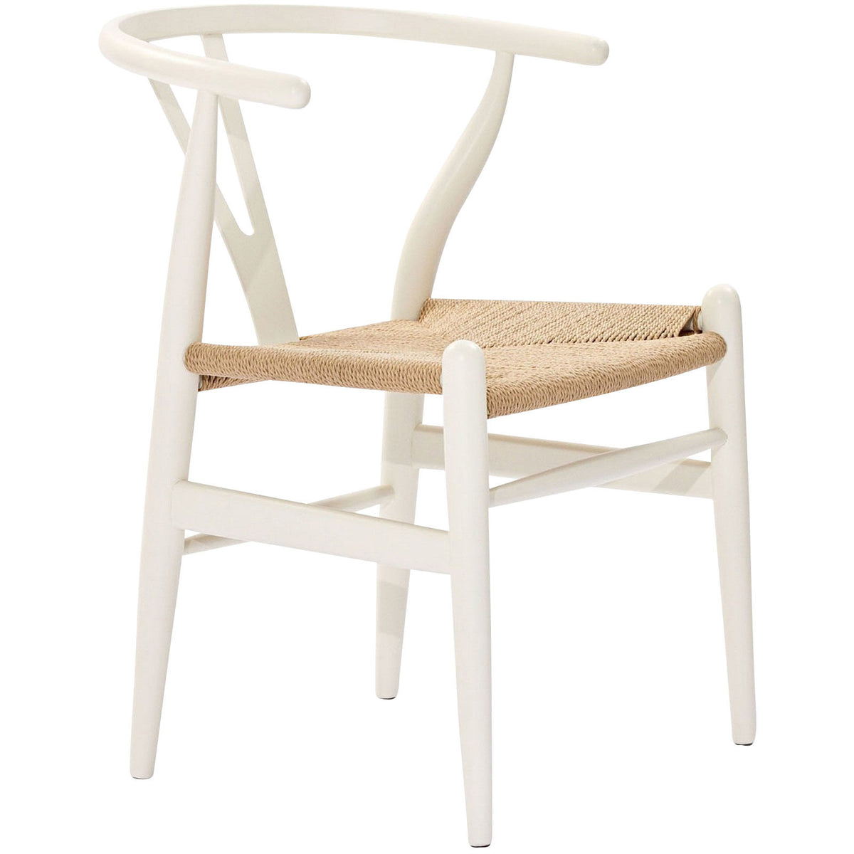 Amelot Wood Armchair White