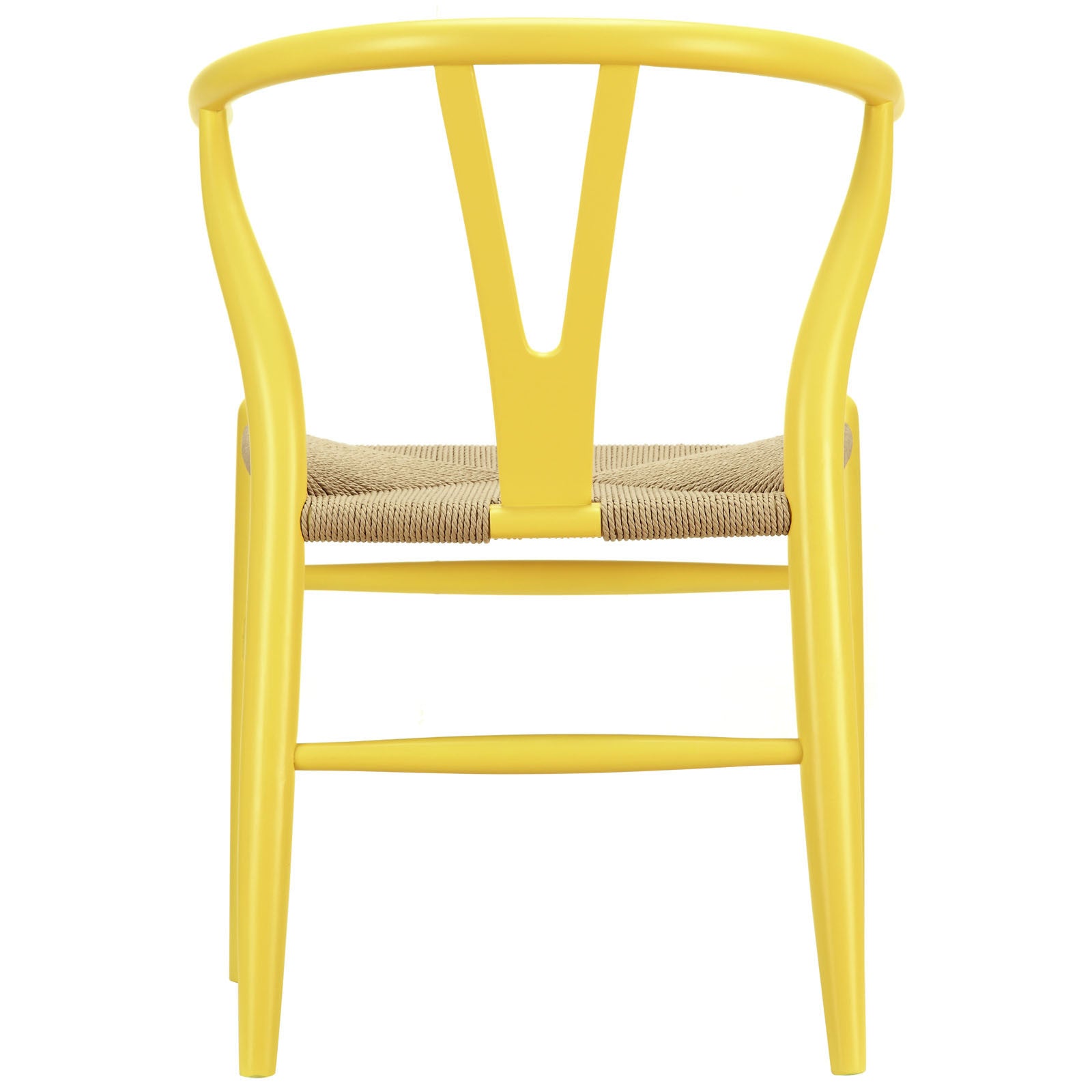 Amelot Wood Armchair Yellow
