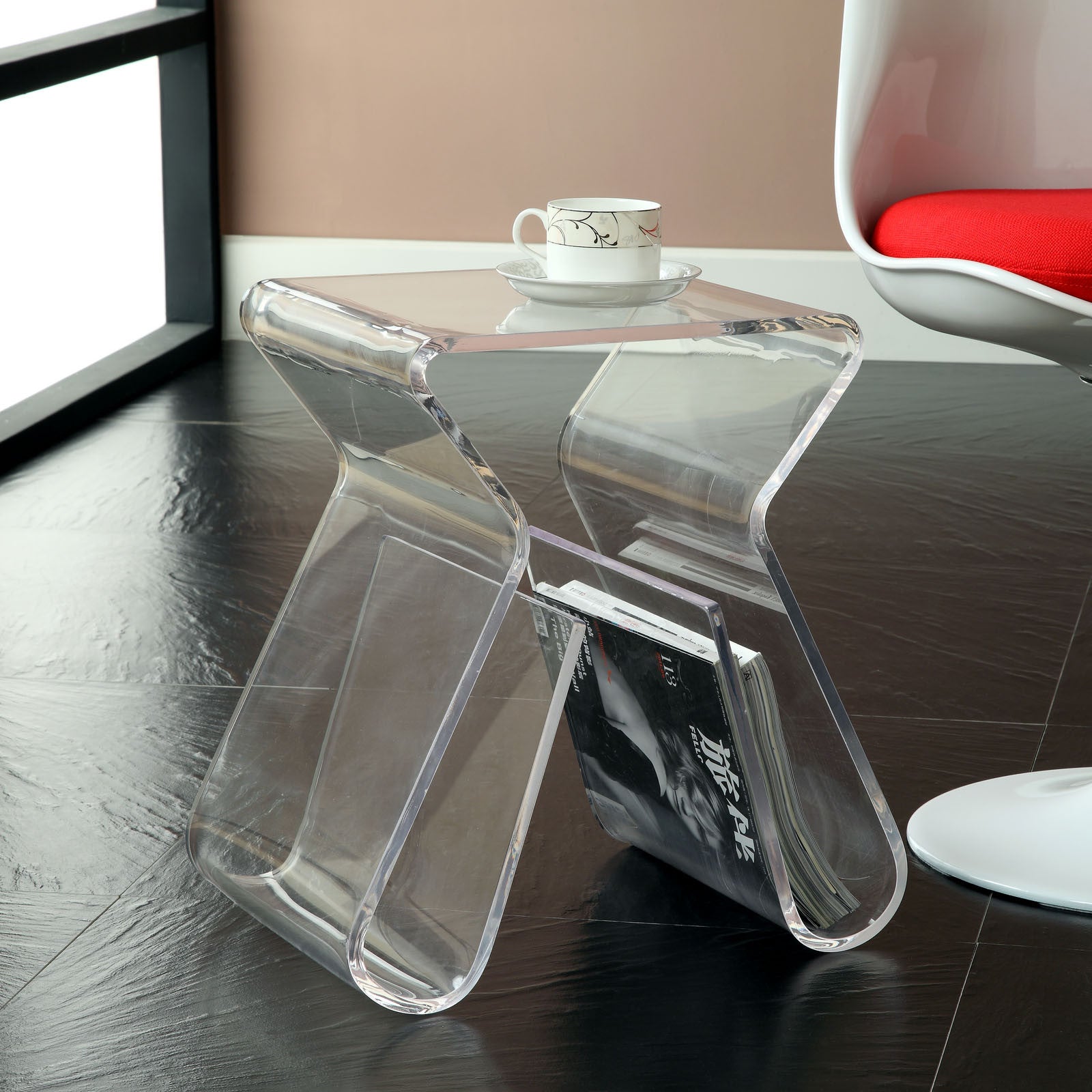 Mag End Table Clear