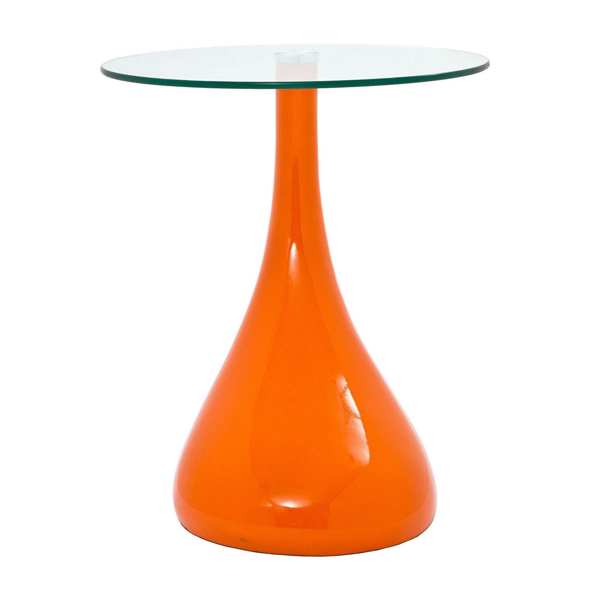 Tear Side Table Orange
