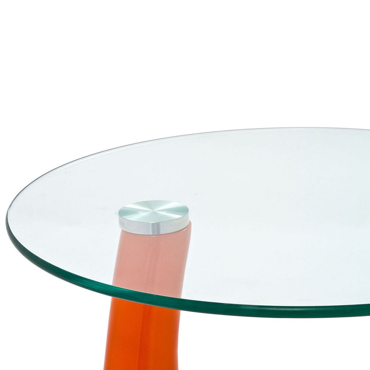 Tear Side Table Orange