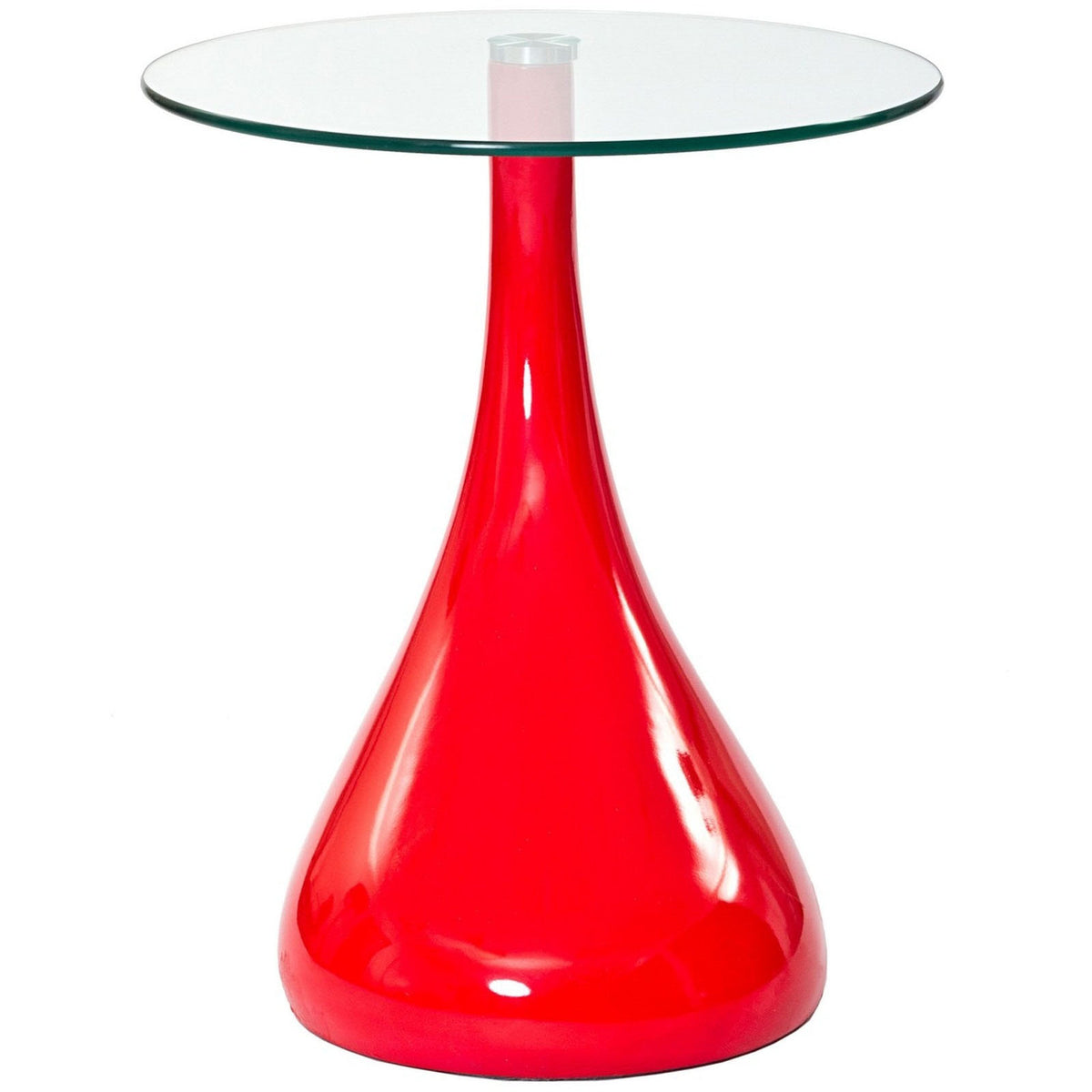 Tear Side Table Red