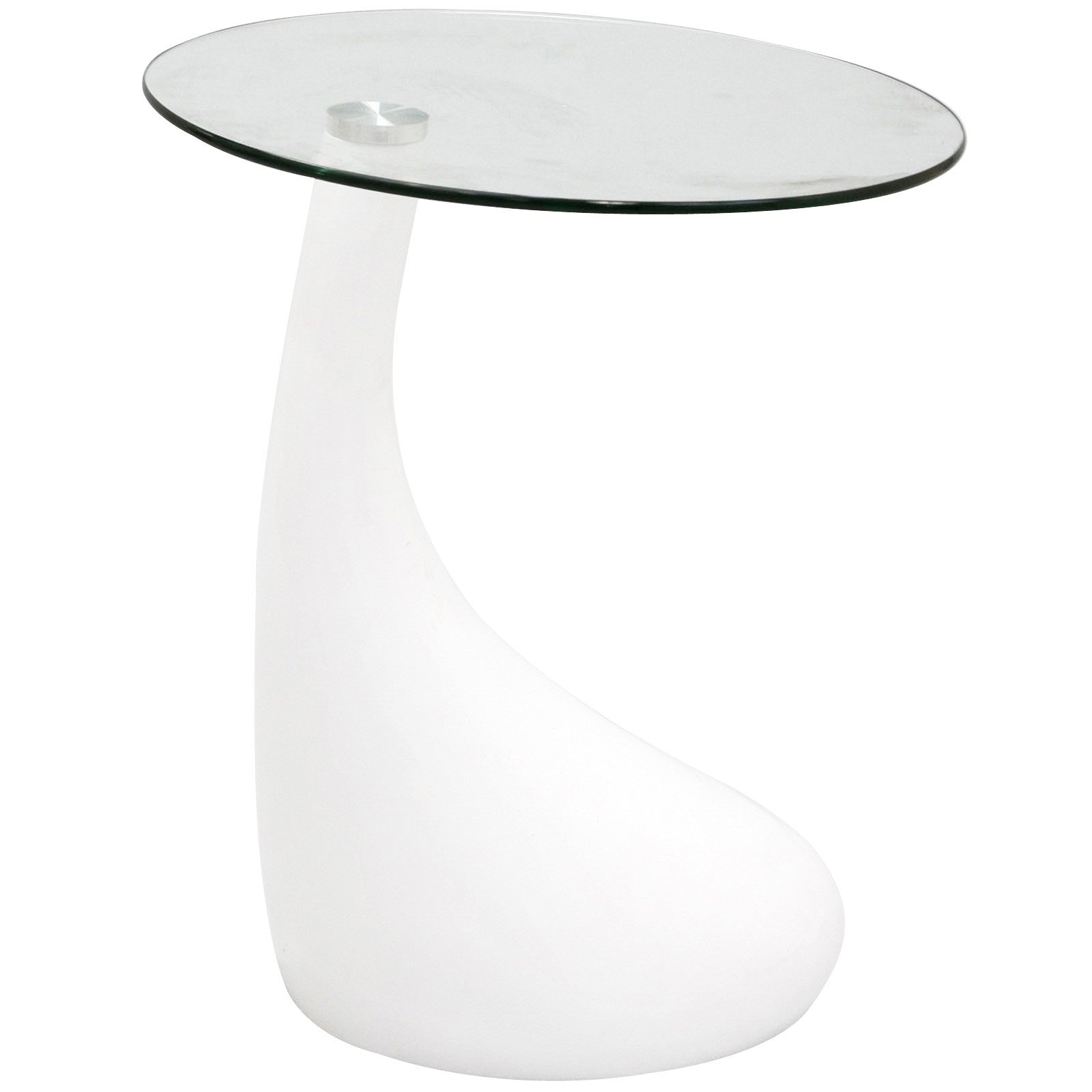 Tear Side Table White