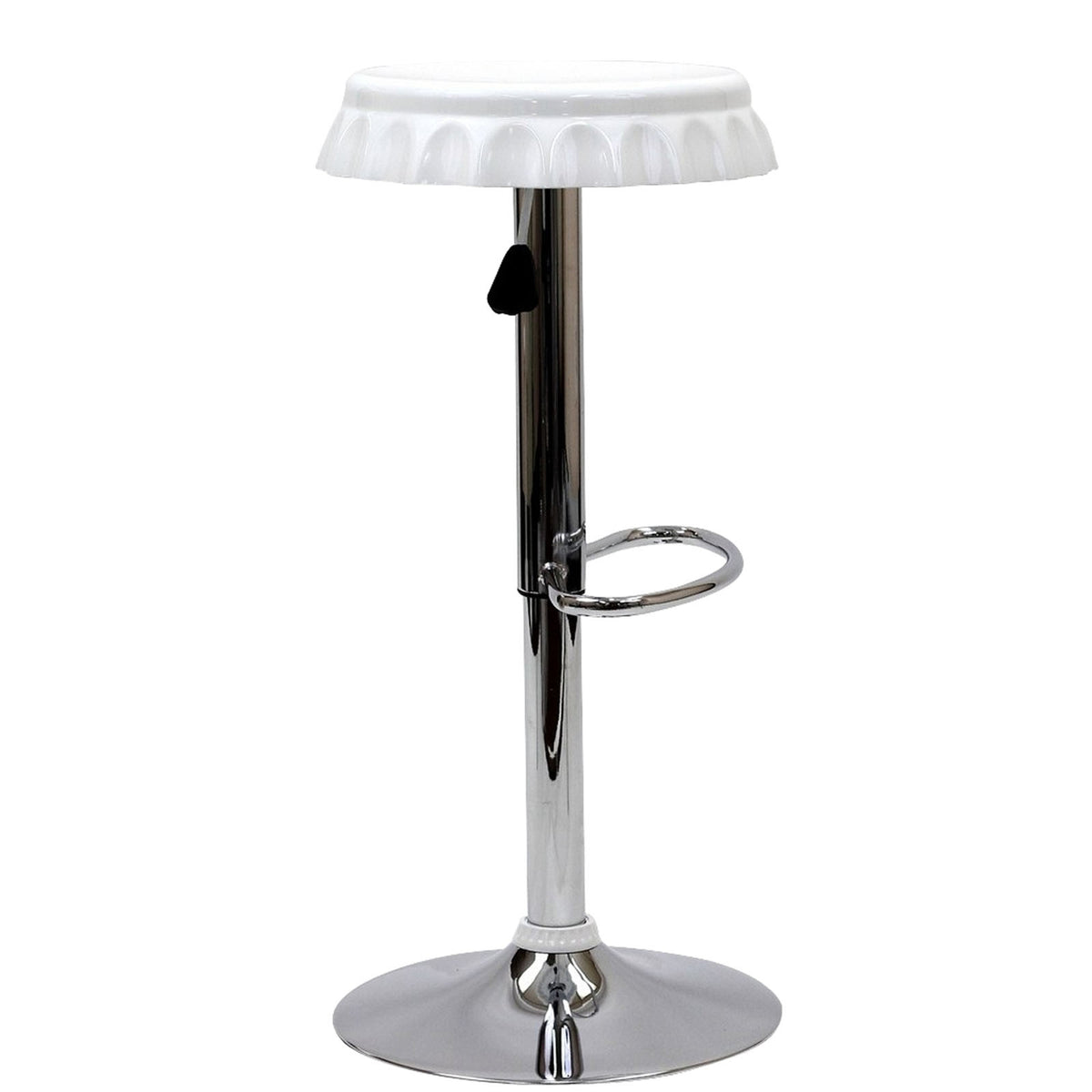 Cap Bar Stool White