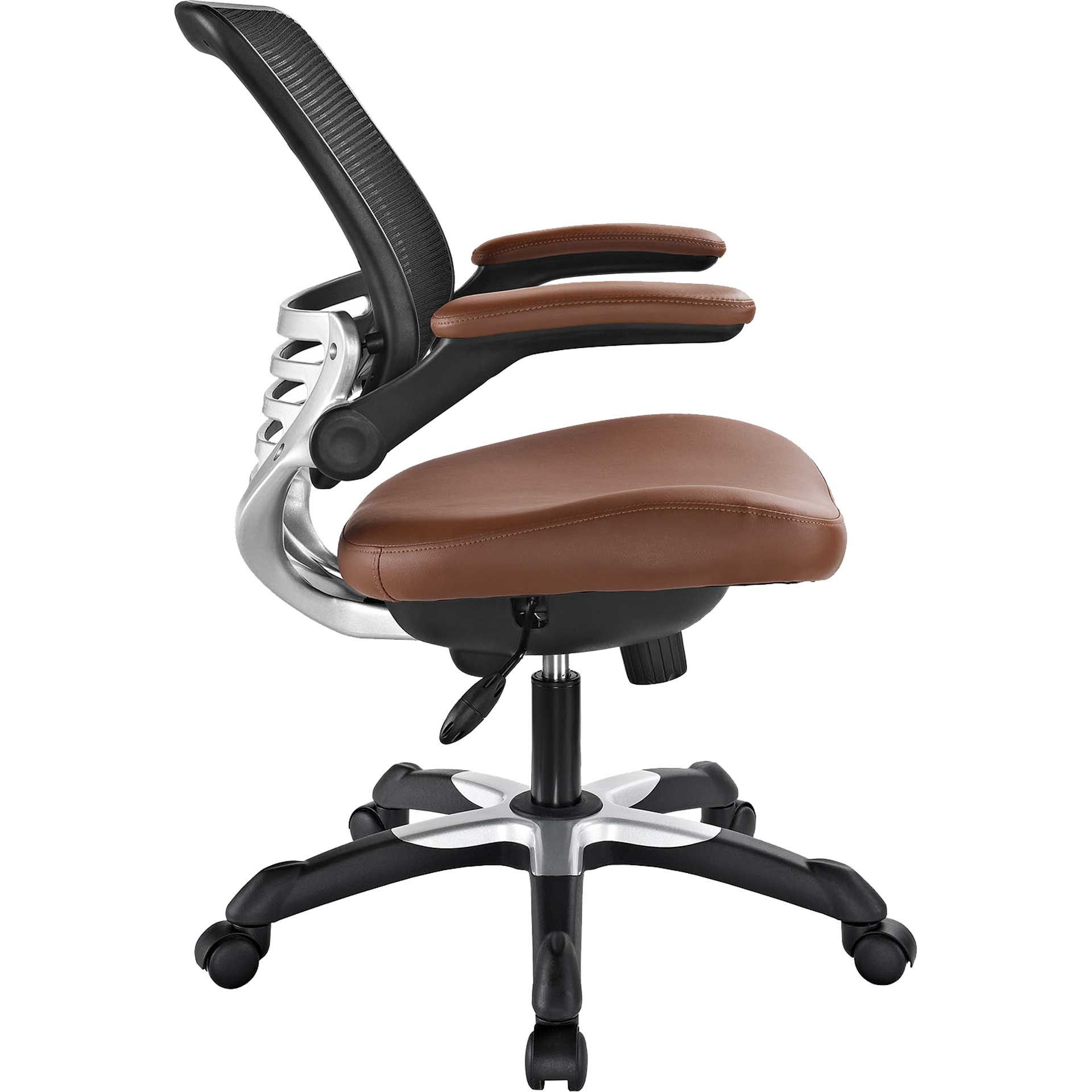 Eloise Vinyl Office Chair Tan