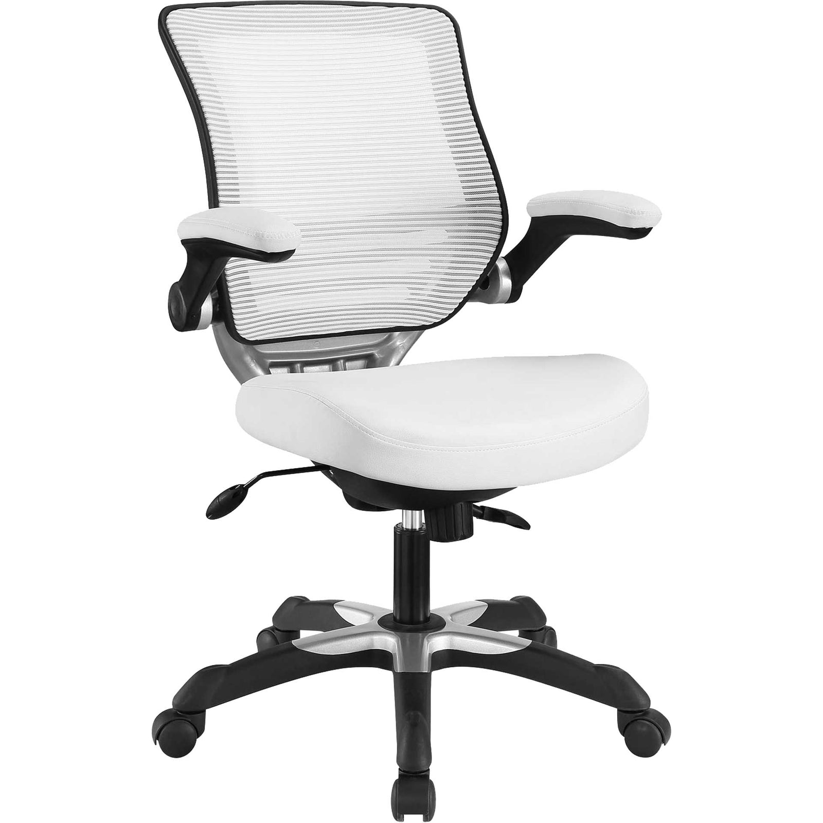 Eloise Vinyl Office Chair White