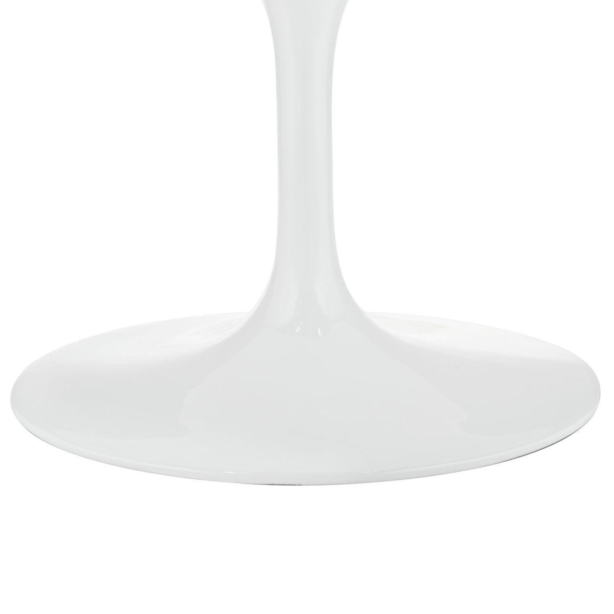 Lore 78" Fiberglass Dining Table White