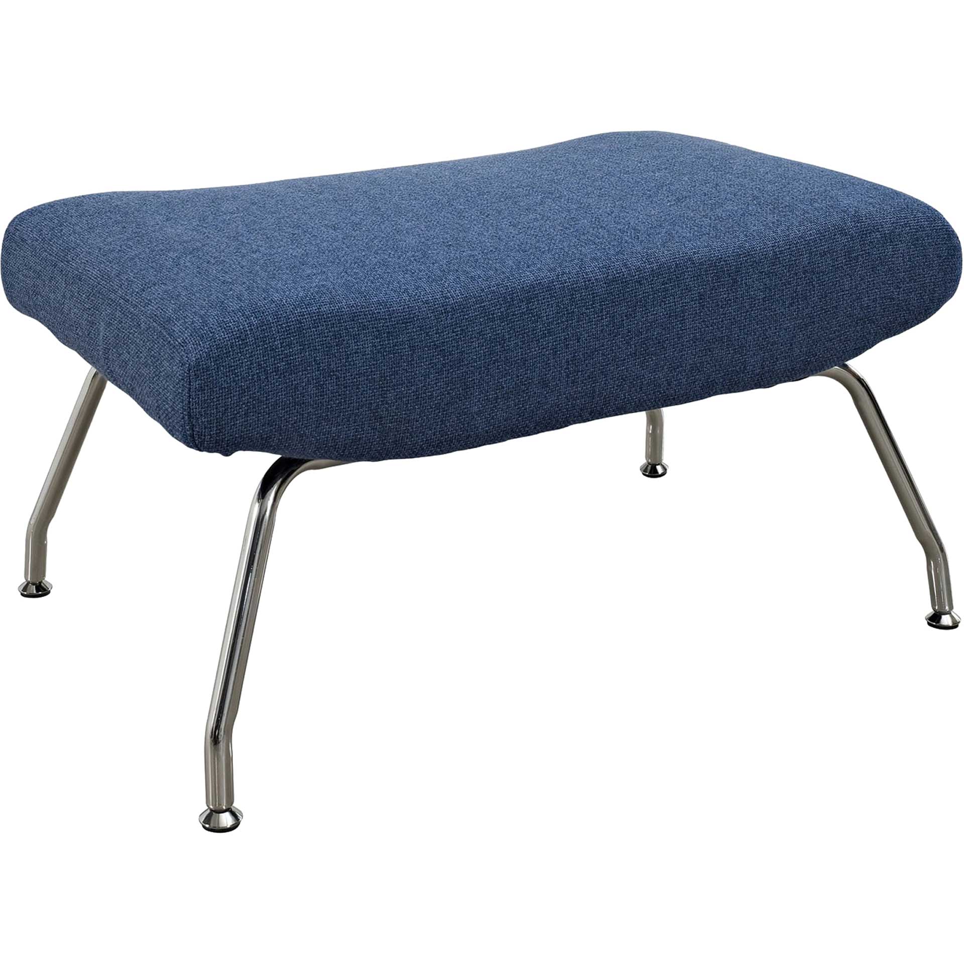 Clarell Lounge Chair Blue Tweed