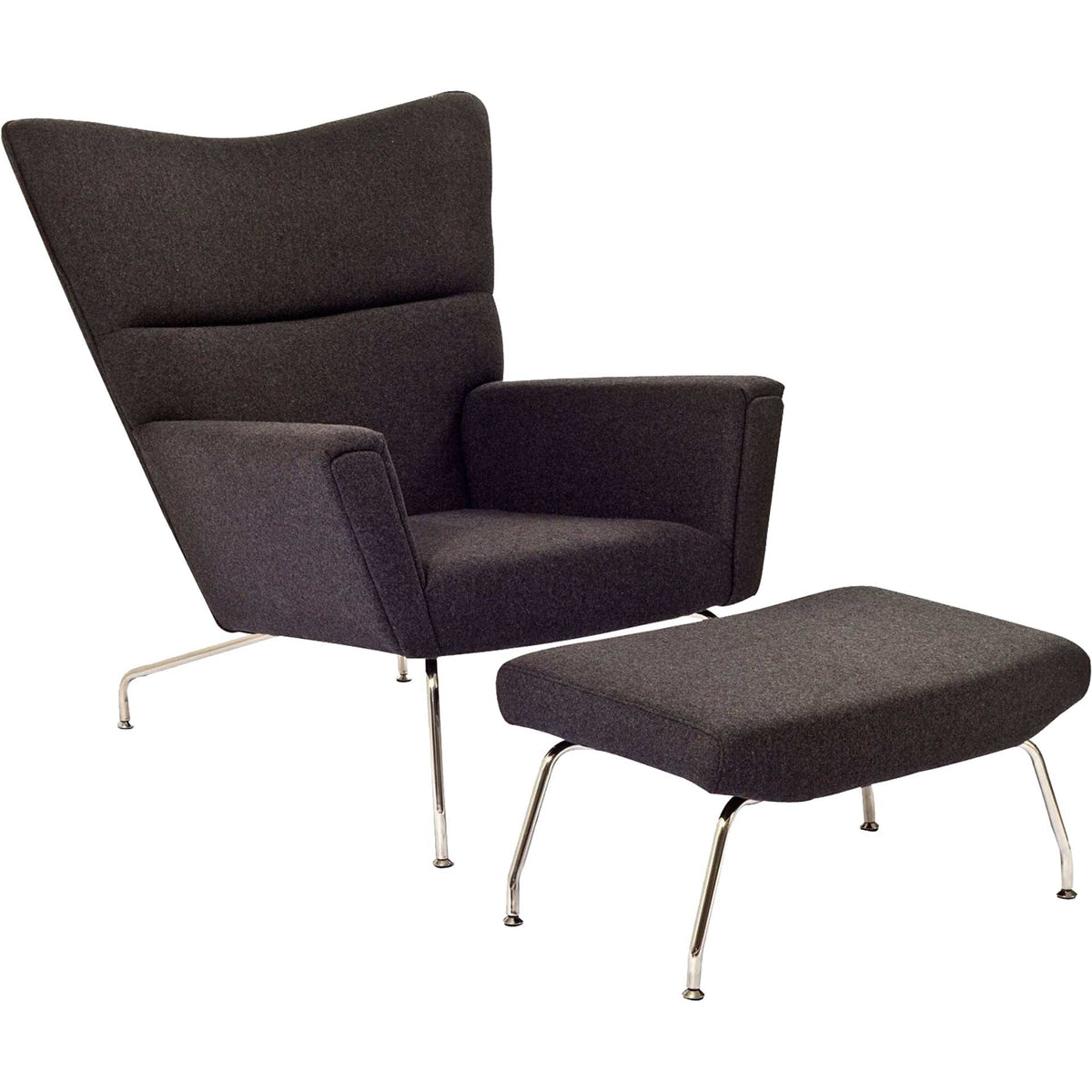 Clarell Lounge Chair Dark Gray