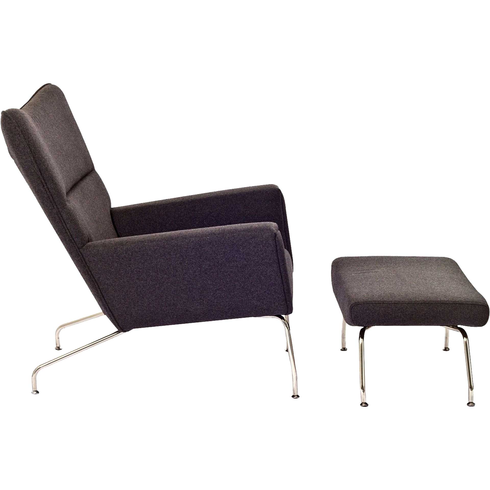 Clarell Lounge Chair Dark Gray