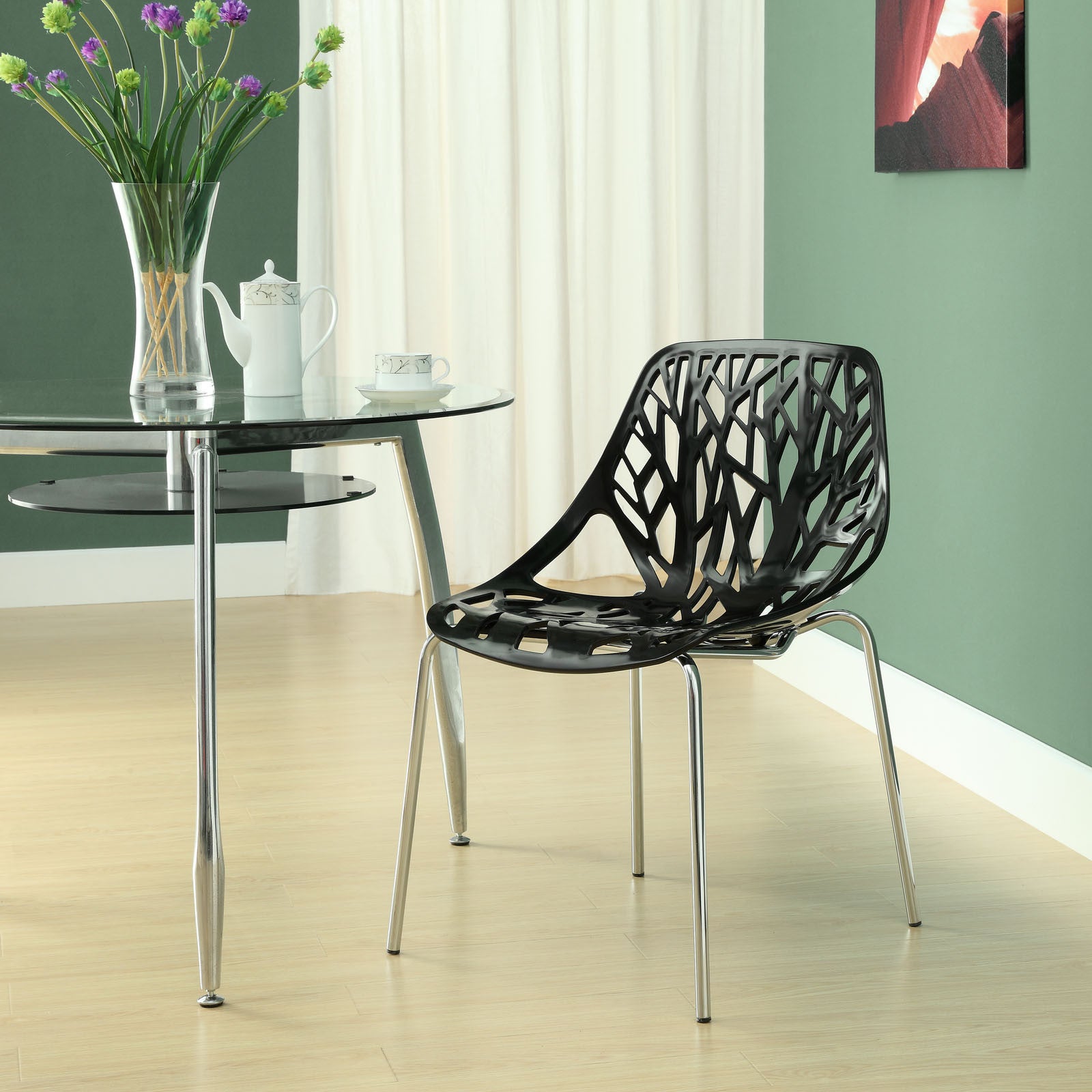 Story Side Chair Black