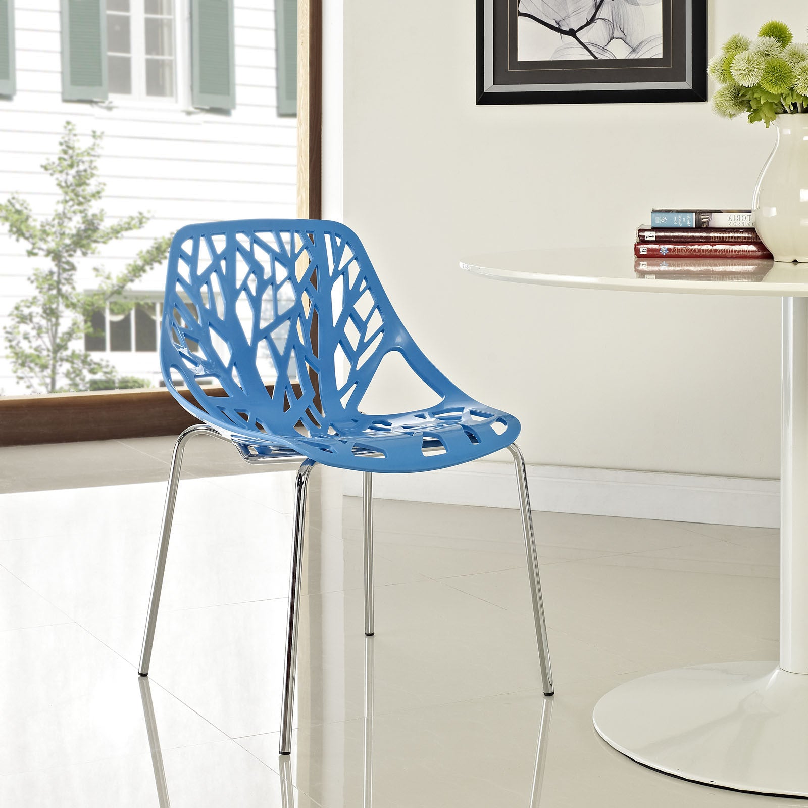 Story Side Chair Blue
