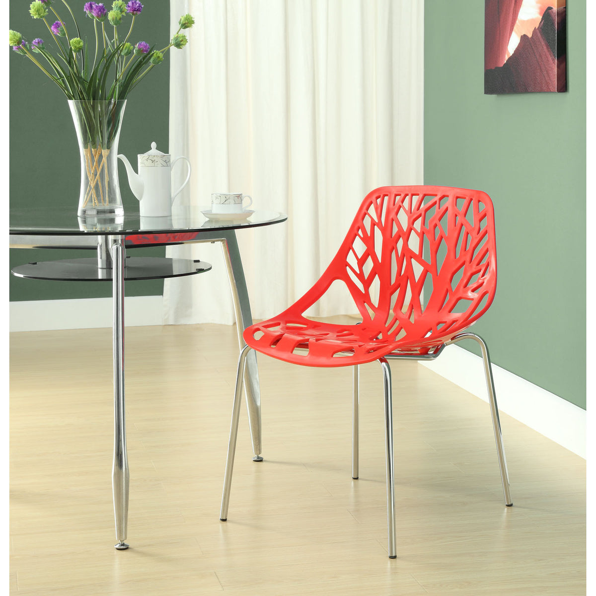 Story Side Chair Red