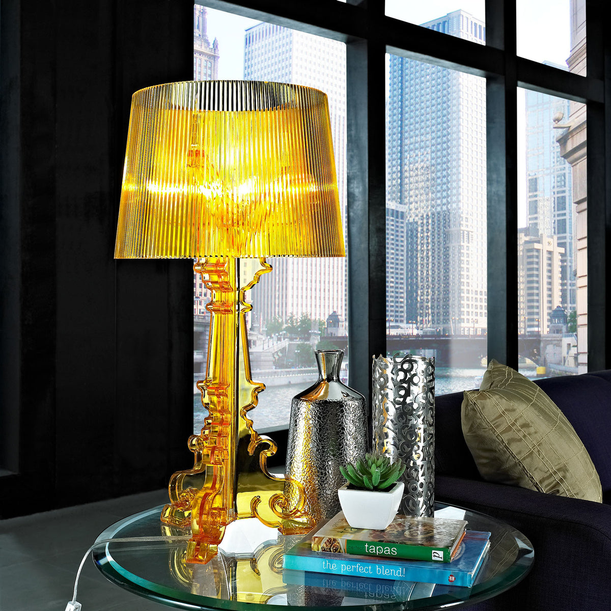 Franc Grand Table Lamp Yellow