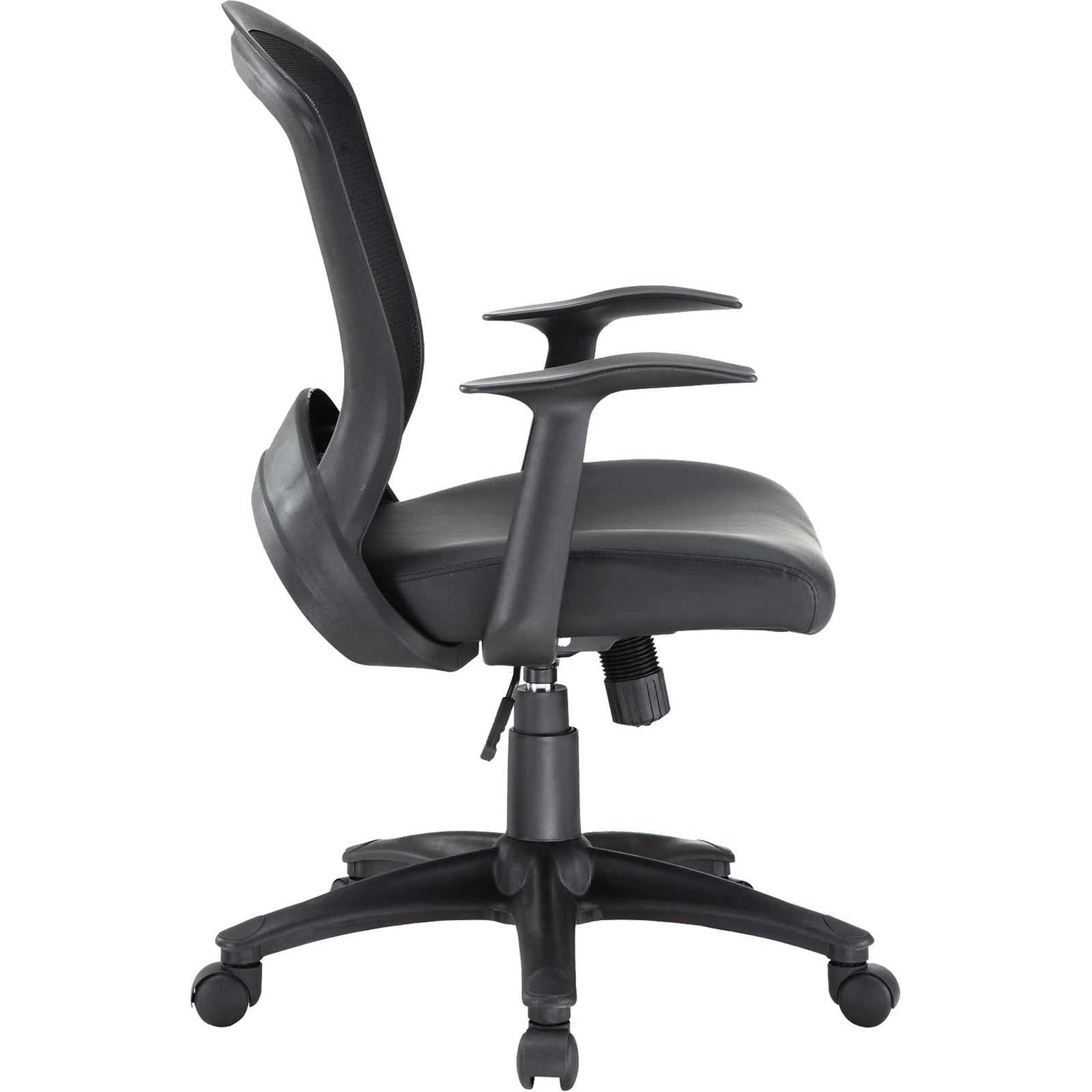 Partridge Vinyl Office Chair Black