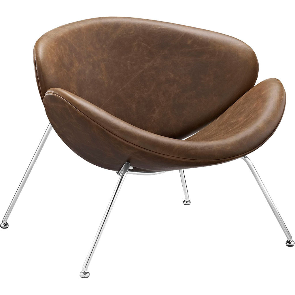Nora Lounge Chair Brown