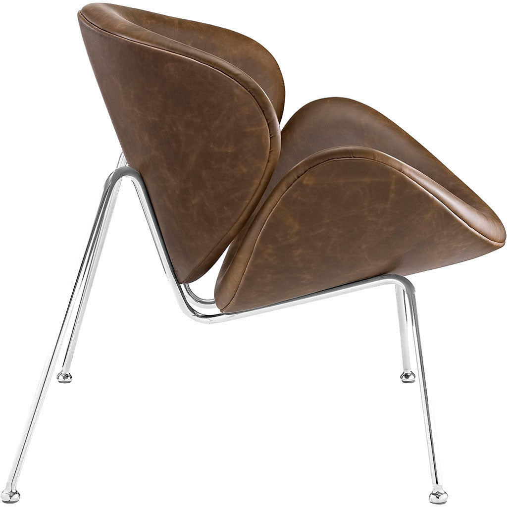 Nora Lounge Chair Brown