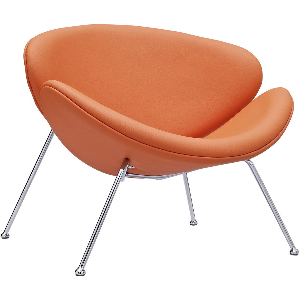 Nora Lounge Chair Orange
