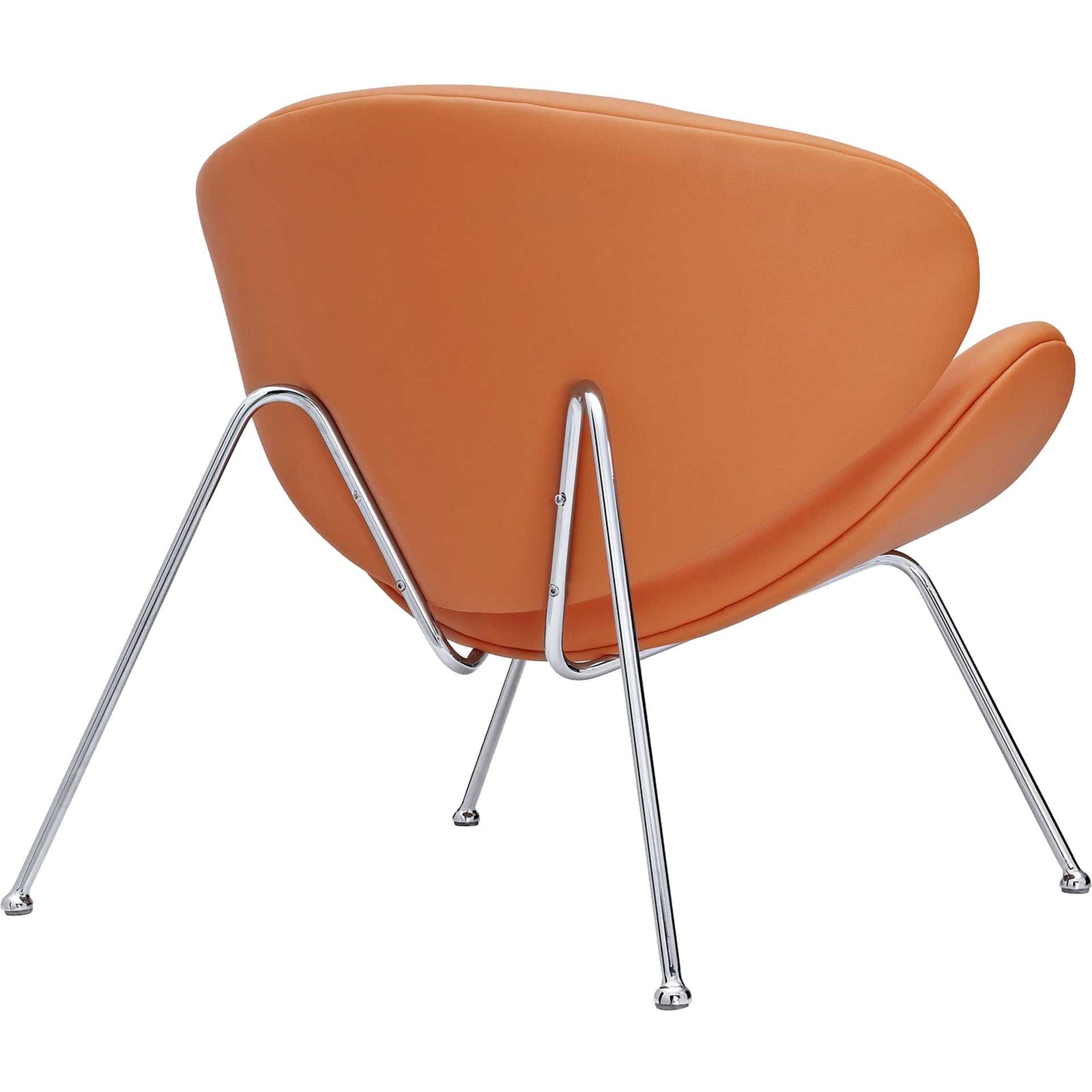 Nora Lounge Chair Orange
