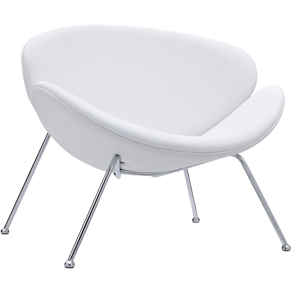 Nora Lounge Chair White