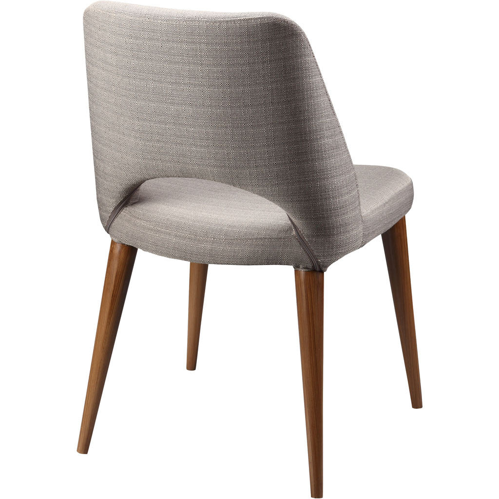 Antonio Dining Chair Light Gray/Brown (Set of 2)