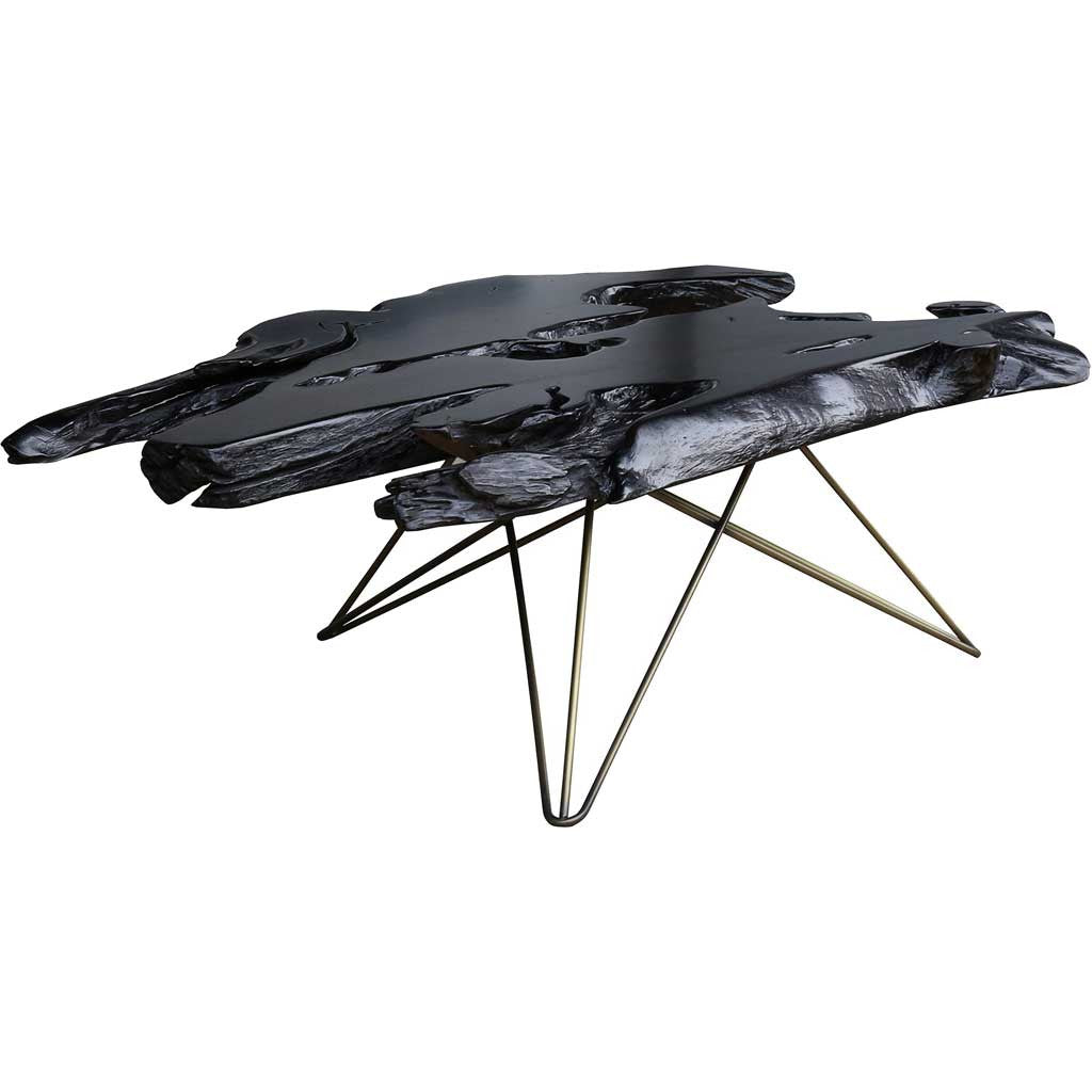 Techa Coffee Table Dark Brown