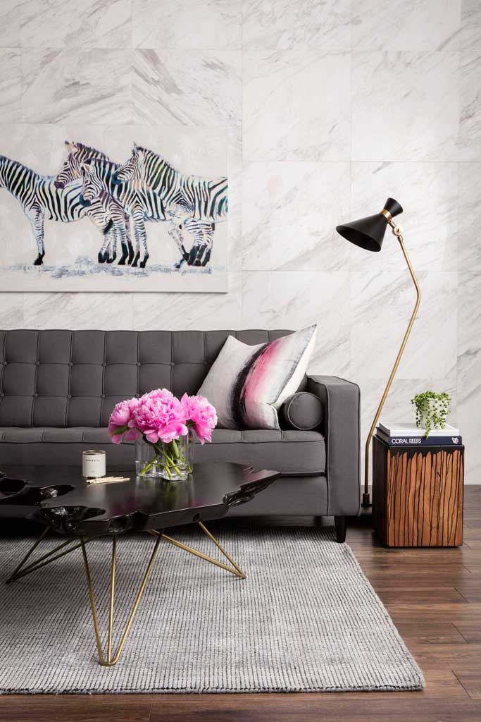 Techa Coffee Table Dark Brown