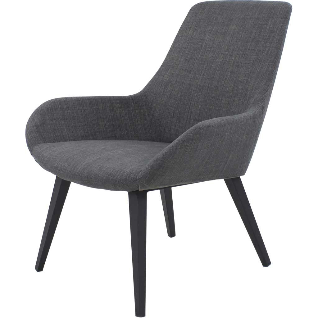Sager Club Chair Gray