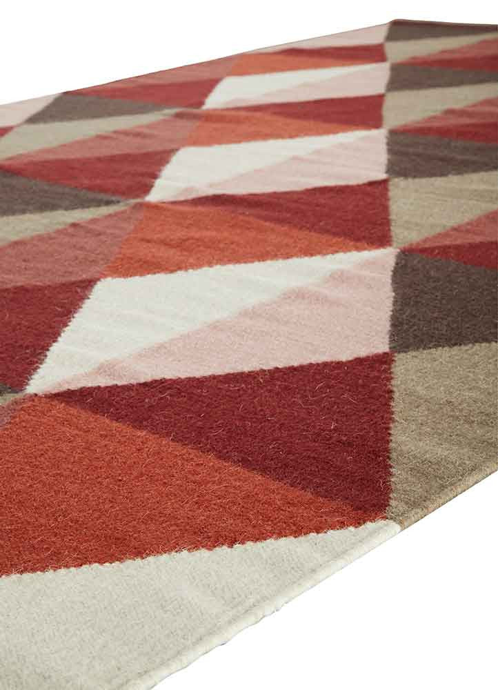 Elmhurst Ritner Red/Gray Area Rug