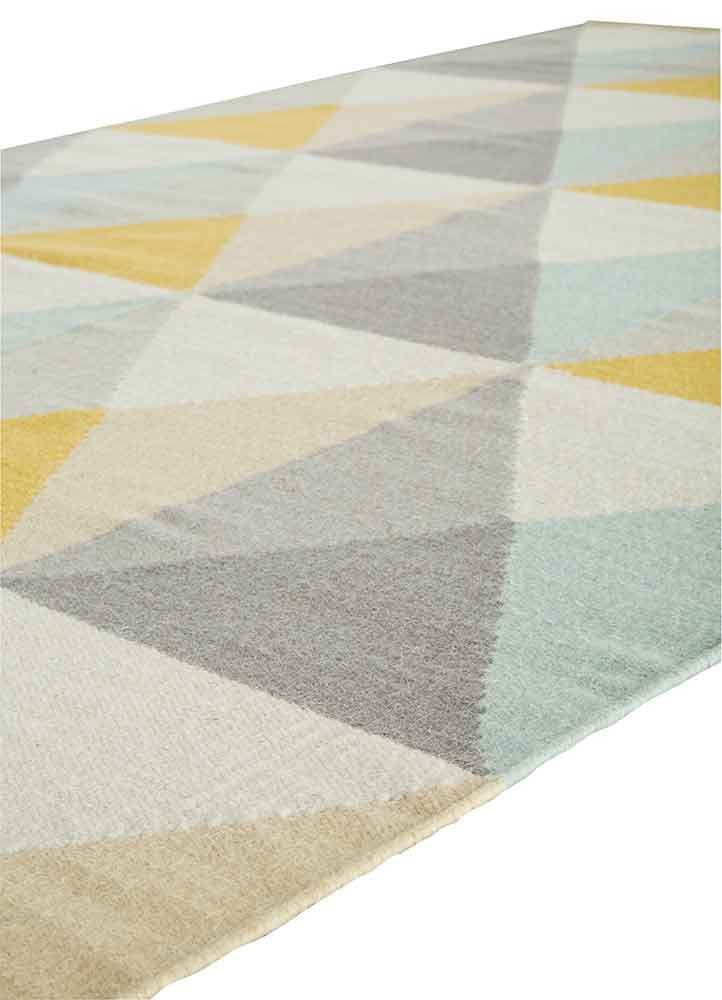 Elmhurst Ritner Yellow/Blue Area Rug