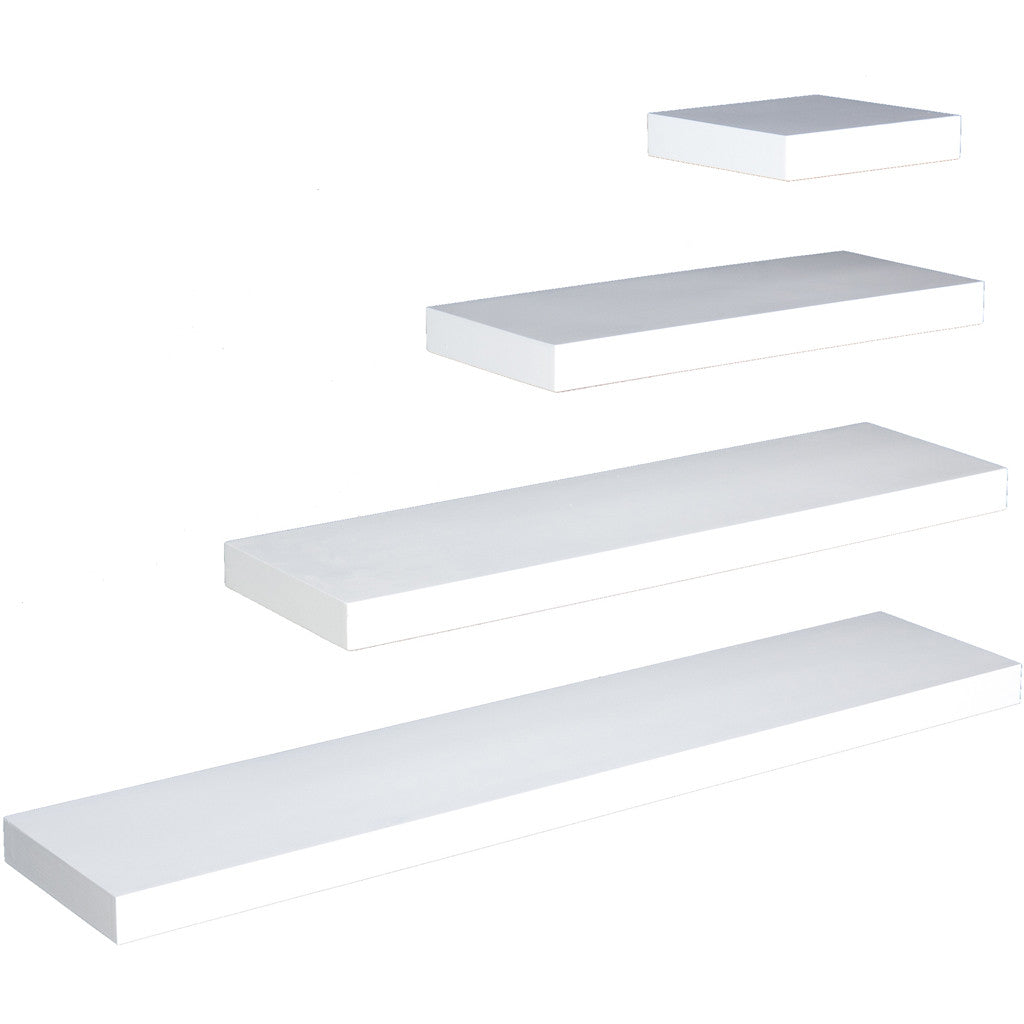 Cannes Floating Shelf White