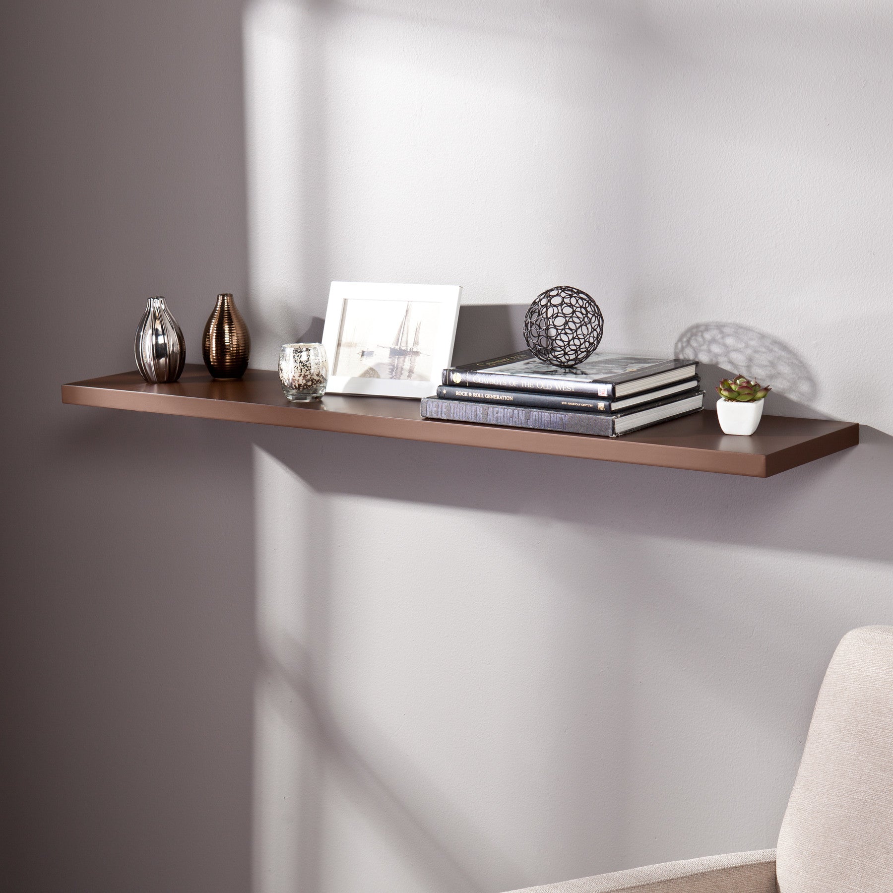 Aslan Floating Shelf Chocolate