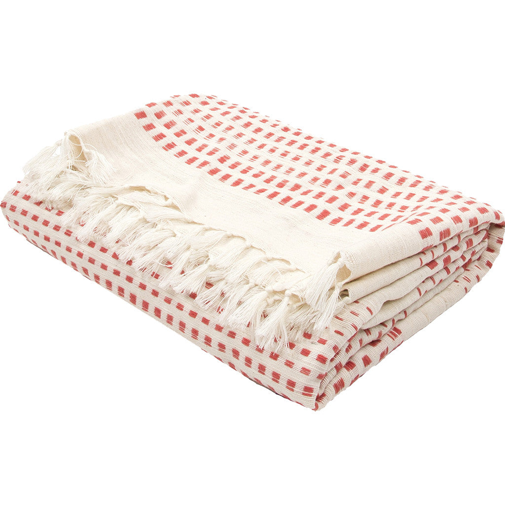 Essential Angora/Auroroa Red Throw
