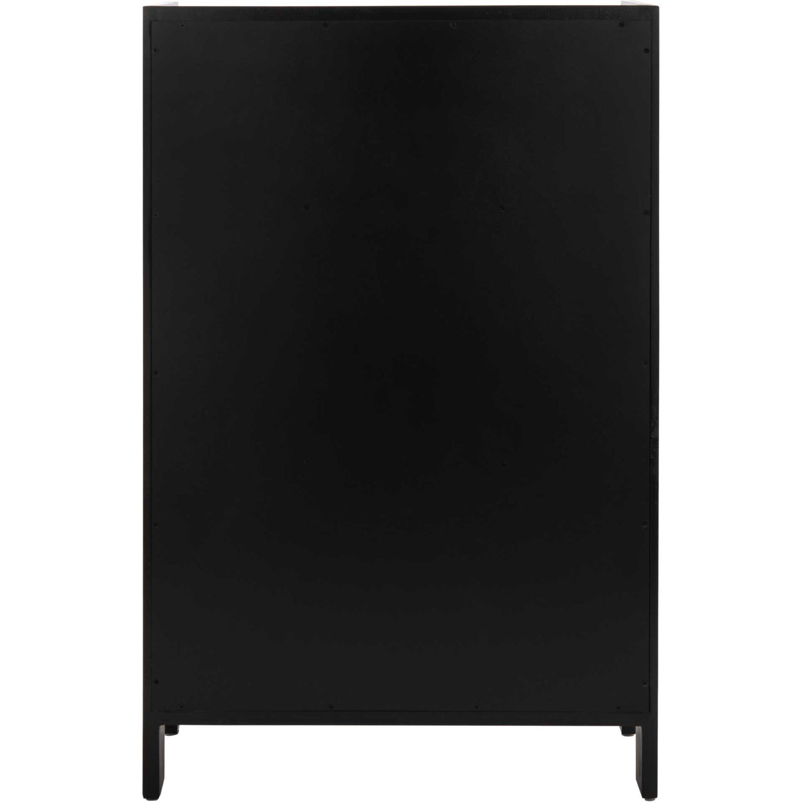 Franklin 3 Shelf Open Top Etagere Black/Light Natural