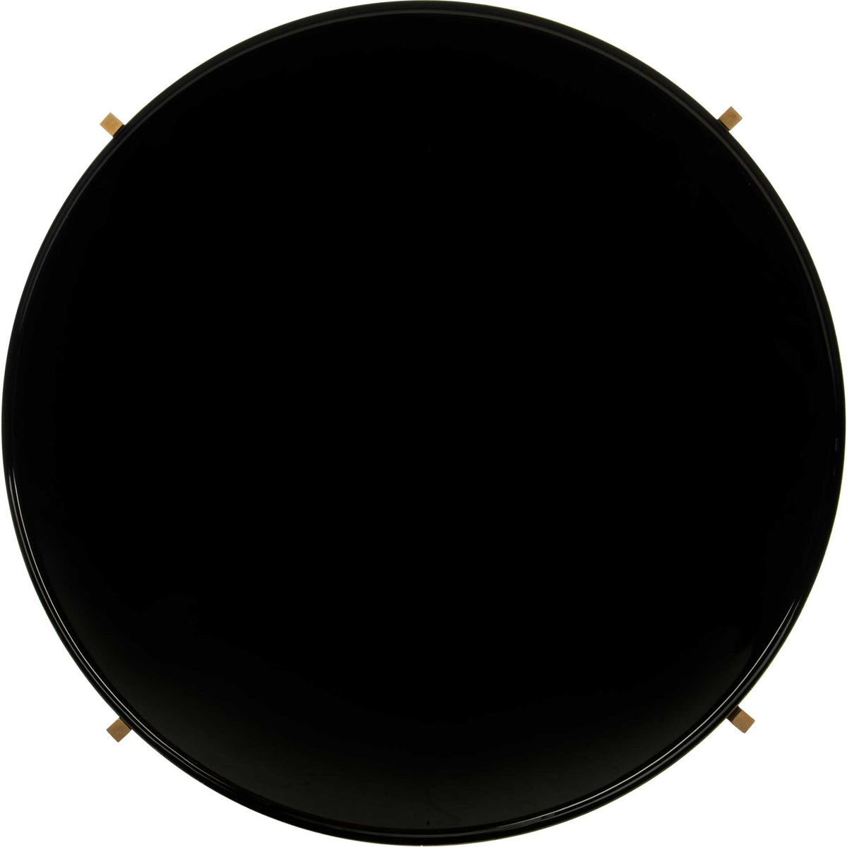 Tiana Round 5 Tier Etagere Black/Brass